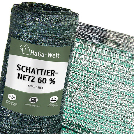 Schattiernetz – Sonnenschutz für Gewächshäuser und Pflanzen – HaGa-Welt